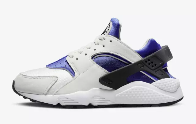 DH4439-100 Nike Air Huarache 'Concord' blau lila Damen Sportschuhe Sneaker Weiss