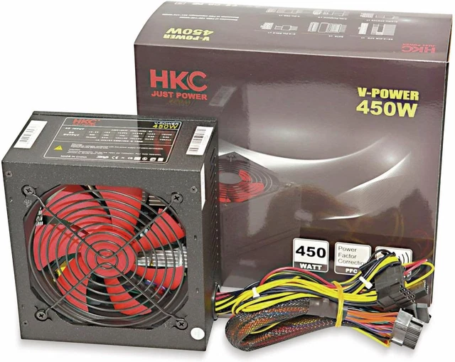 Alimentatore per PC 430 Watt ATX Nero Vers. Silent