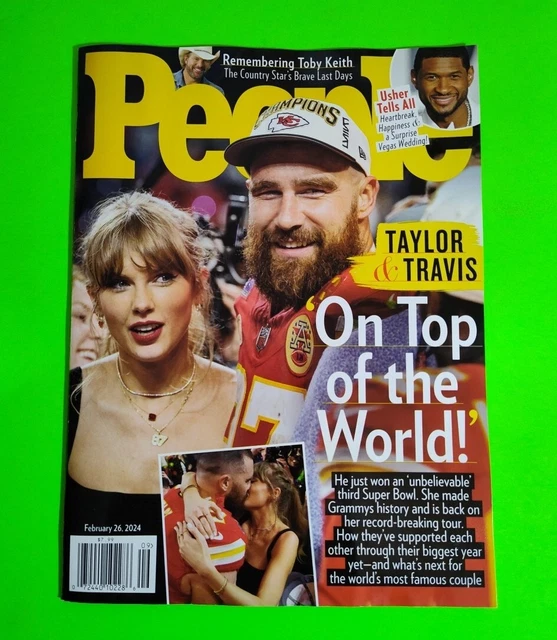 TAYLOR SWIFT TRAVIS KELCE CHIEFS SUPER BOWL LVIII People Magazine