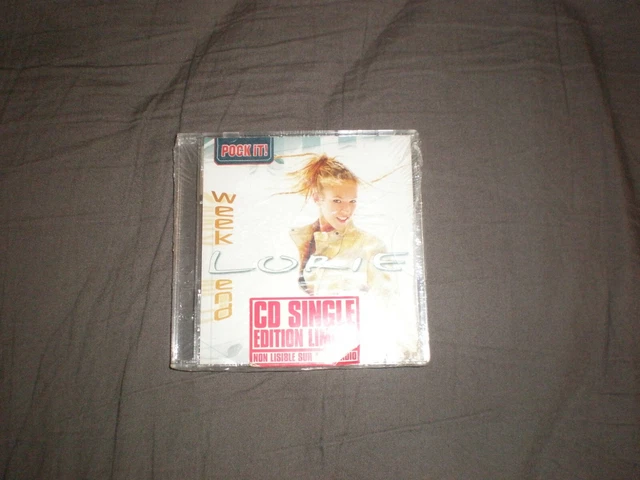 week end lorie cd single Edition limitée pock it ! (neuf sous blister)