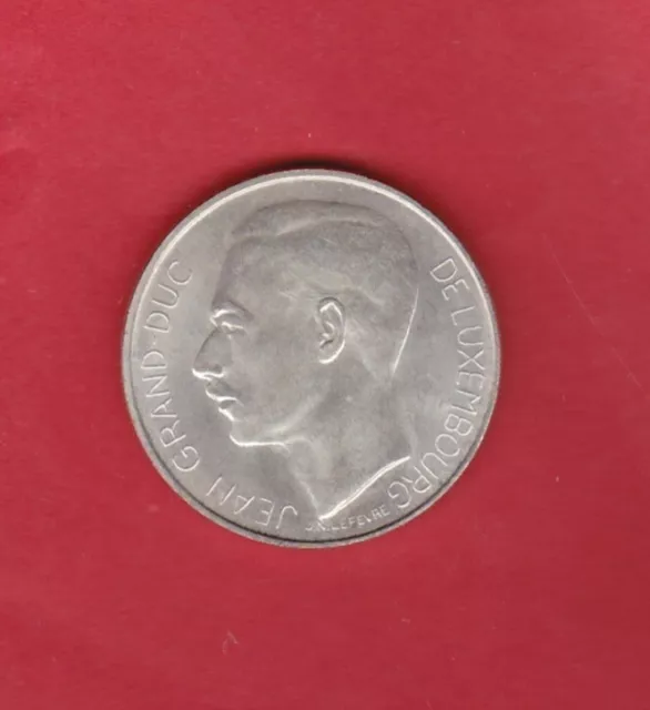 1964 Luxembourg Silver 100 Francs Coin In Near Mint Condition.