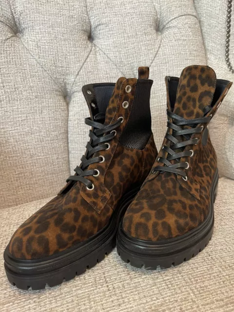 Gianvito Rossi Leather Luxury Boots In Size 39.5 - Us 8.5 New From Display
