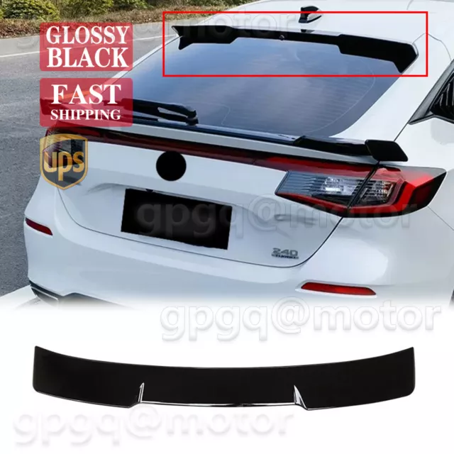 FOR HONDA CIVIC Hatchback 20222024 Glossy Black Rear Window Roof
