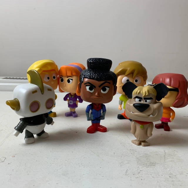 7 MCDONALDS HAPPY Meal Toys Scoob ! Scooby Doo Nodding Head 2020
