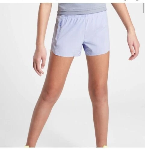 Athleta Heart the Hustle 2.5" Shorts Serendipity Blue Lined Size XL 14