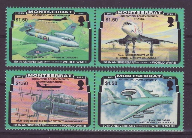 Montserrat Flugzeuge Paare postfrisch ** MNH H301