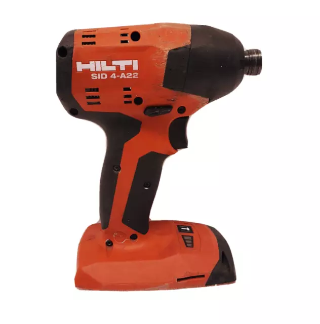 HILTI SID 4-A22 L-Ion 22-Volt 1/4 in. Hex Brushless SID 4 Impact Driver, 3-Speed