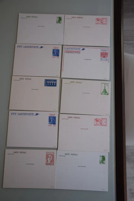 Les Entiers Postaux de MONACO Type Charles III