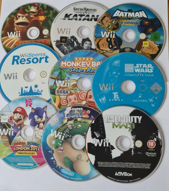 Giochi Nintendo Wii - Solo disco - Multi-inserzione - Ampia selezione - P&P gratuito