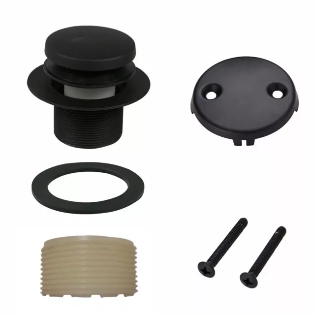 Installation with a Black Tub Drain Kit Revamp Your Bathtub Effortlessly