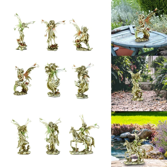Accessoires de jardin féerique miniature, petites figurines de fées d'extérieur, articles de décoration intérieure, figurines de fées, mini ornements de jardin Accessoires de jardin féerique miniature, petites figurines de fées d'extérieur, articles de décoration intérieure, figurines de fées, mini ornements de jardin