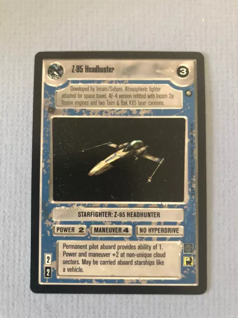 1998 Star Wars Customizable Card Game: Z-95 Headhunter