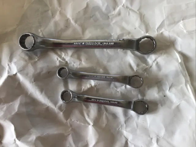 3 Britool 6RB Series Ring Spanner’s