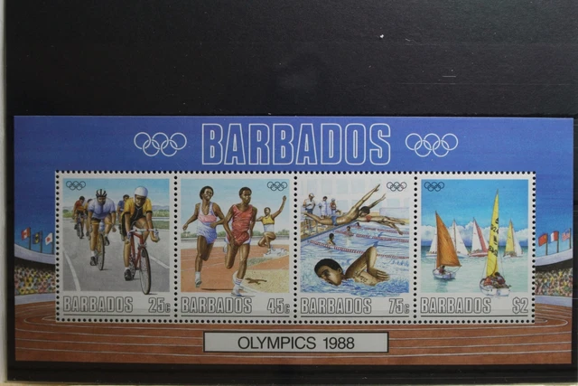 Barbados Block 23 mit 701-704 postfrisch #UO956