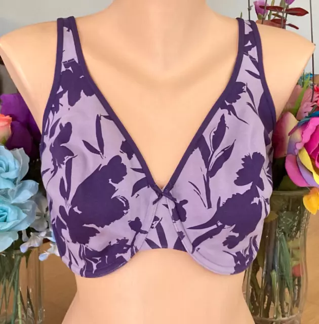 Big cup bra, sheer inlays, floral lace, B to J-cup