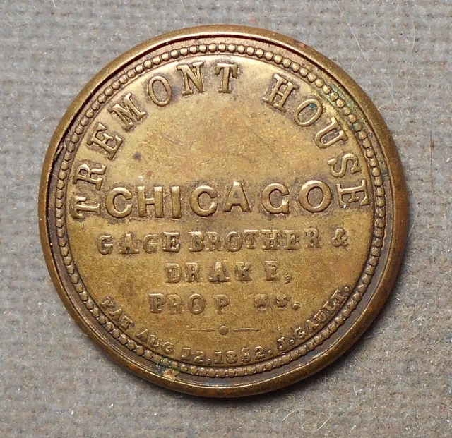 3212 Encased Postage: Chicago, Tremont House, Gage Brother & Drake, Props.   (5