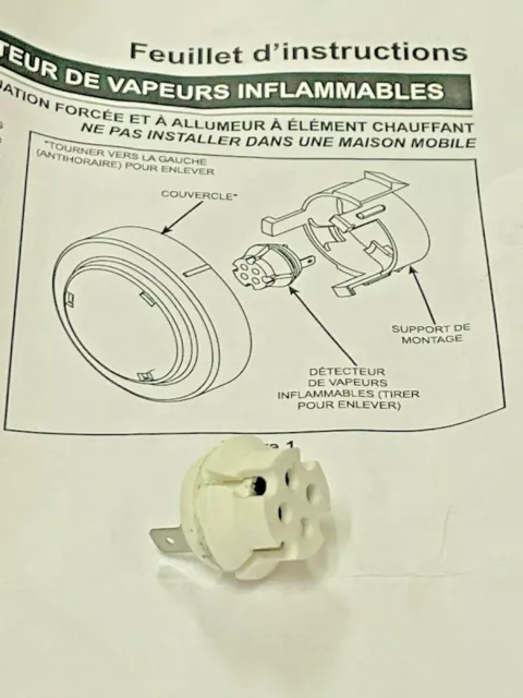 A.O. Smith Water Heater Flammable Vapor Sensor, #100112663, For Model GPVZ75L310