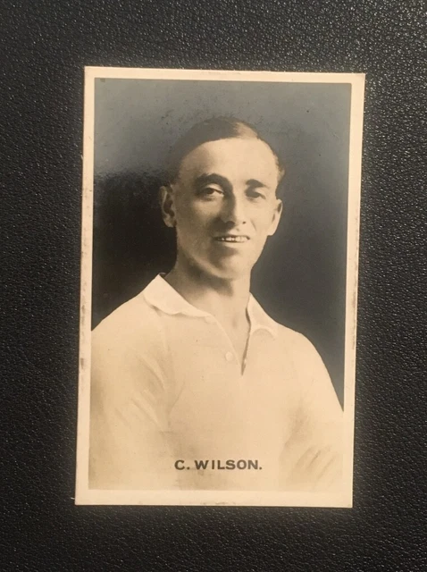 Tottenham Player Trade Card by Thomson 1923 Series Footballers Signed Real Photo