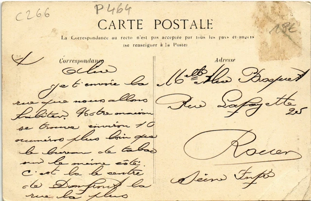 CPA Domfront Orne - Rue d'Alencon (800464) 2