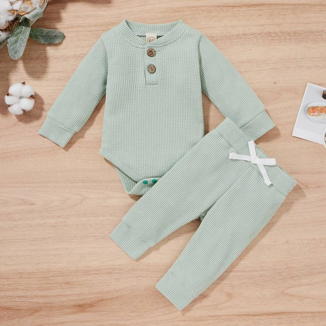 Pantaloni con pagliaccio neonato bambina top tuta abiti per bambini 7