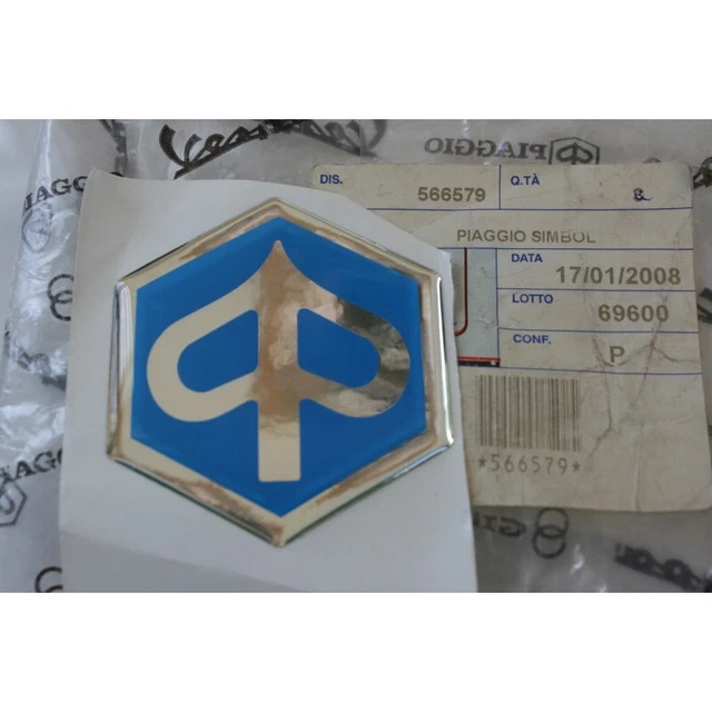Scudetto Esagonale Piaggio Vespa Pxe RMS - 142720020