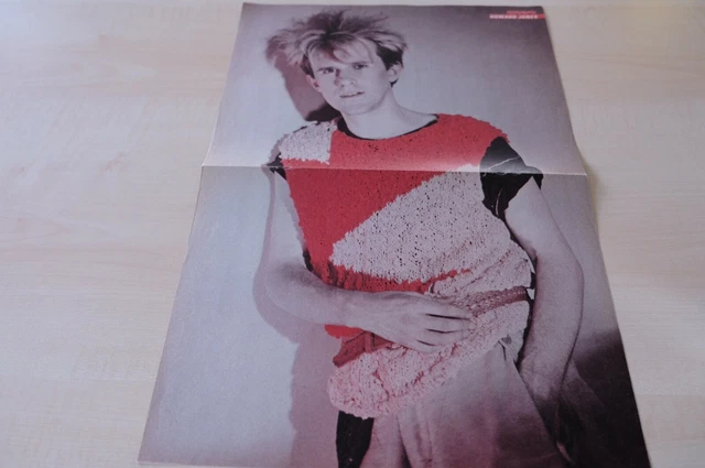 BP107 Bravo - Poster - Howard Jones ca. DIN A3