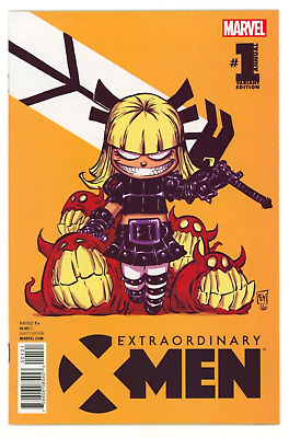 Marvel Comics EXTRAORDINARY X-MEN ANNUAL #1 SKOTTIE YOUNG Variant Cover