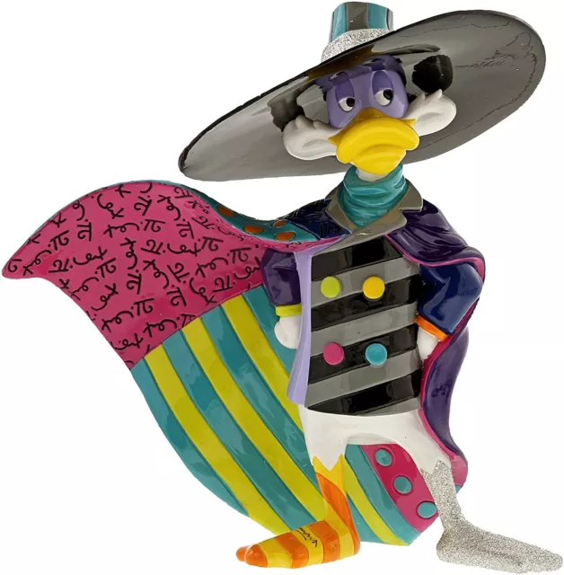 Enesco Disney by Britto Dark Wing Duck Stone Resin Figurine