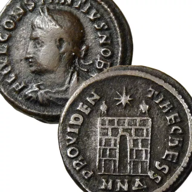 Constantius II, Caesar Very Rare R4 RIC Constantine the Great Emperor Roman Coin