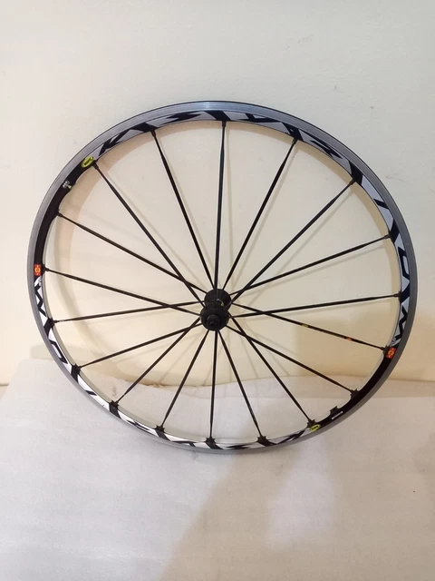Mavic Ksyrium Sl Ssc Front Wheel Road Bike Clincher 700C 28" Black Lightweight Mavic Ksyrium Sl Ssc Front Wheel Road Bike Clincher 700C 28" Black Lightweight