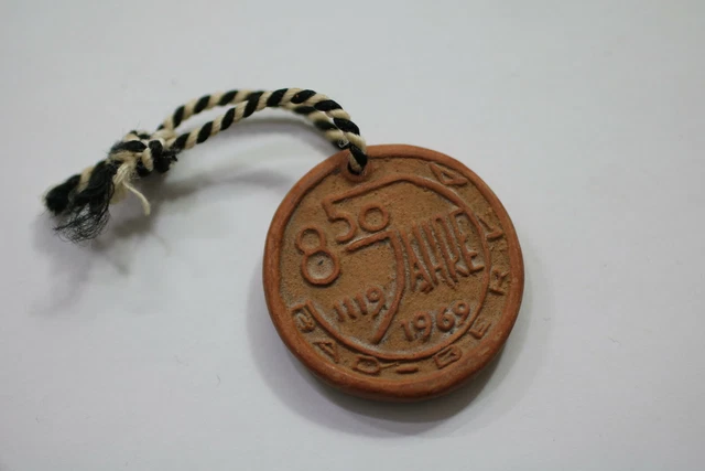 Germany Porcelain Token 1969 Bad Berka 850 Years B13 Nn5