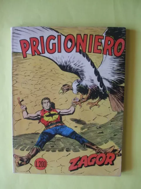 ZAGOR SCRITTA ROSSA N. 38  da £ 200 -  - EDITORIALE CEPIM  - OTTIMO