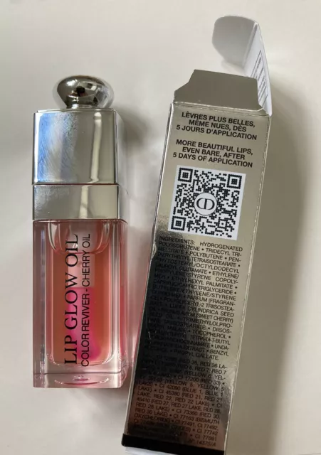 DIOR Addict Lip Glow Oil / 001 Pink Shiny, New In Box RRP £25-30
