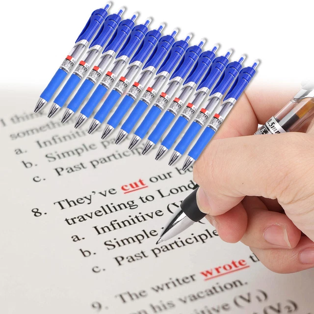 (blue) Stationary Supply Easy Use Carbon Pen Good Durability Can Be