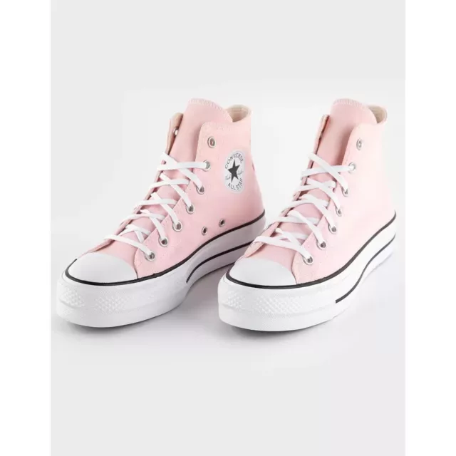 CONVERSE Chuck Taylor All Star Lift Platform Womens High Top Shoes Pink 7.5 NEW