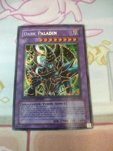 Yugioh Dark Paladin DMG - 001 Limited Edition Secret Rare  Near Mint (NM)