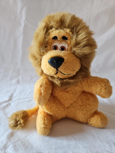 Vintage AJENA Peluche Lion Mascotte Tour De France 80’s