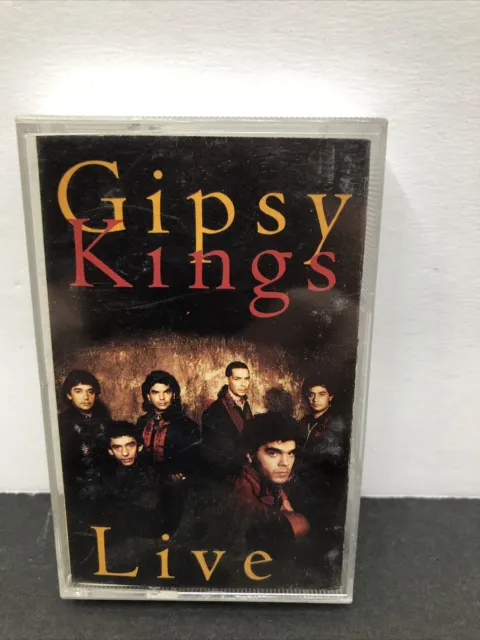 Gipsy Kings Live 1992 Vintage Cassette Tape Used