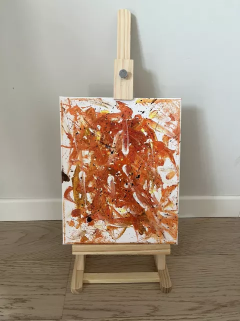 Intrico - Quadro Moderno Astratto Dipinto a mano 24x30