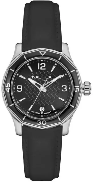 Nautica NWS 01 NAD12539L Quarzwerk Damen-Armbanduhr