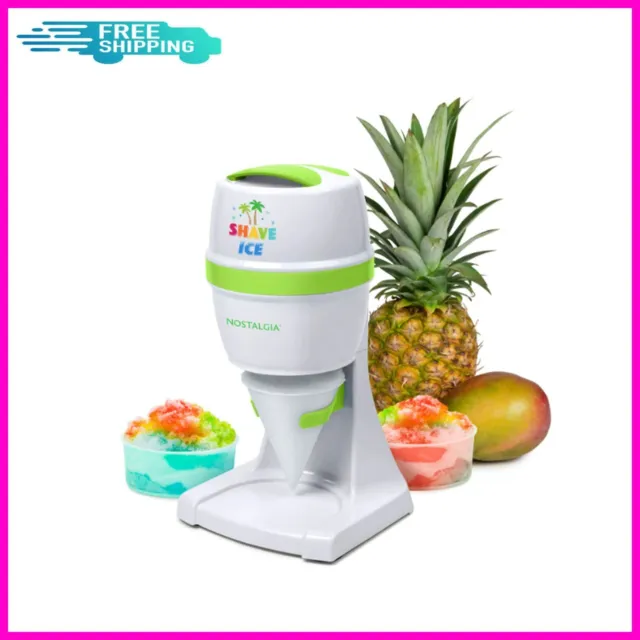 Electric Hawaiian Table-Top Snow Cone Maker, Shaved Ice Machine