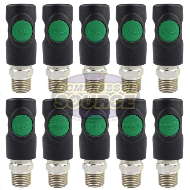 10 Pack Prevost High Flow Safety Air Coupler ESI071253 1/2" MNPT Prevo S1 Lot