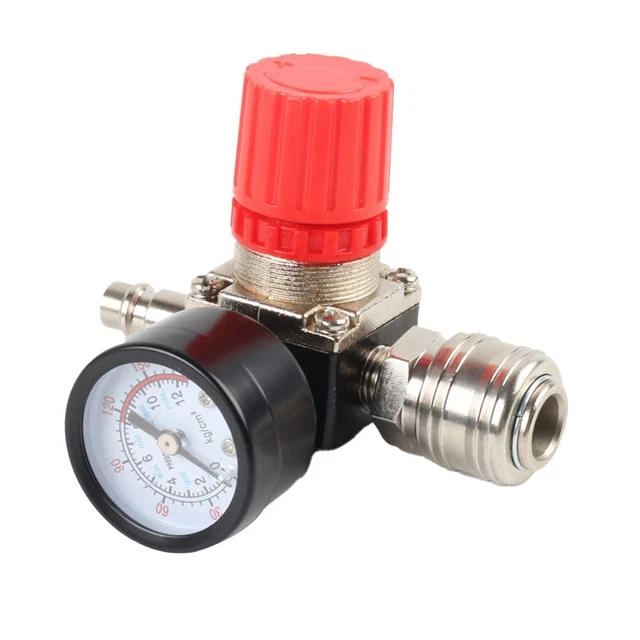 Kit Pressostato Per Compressore D'Aria AC 240V/380V – Valvola Di Pressione Con Manometro E Display Chiaro, Per Pompa
