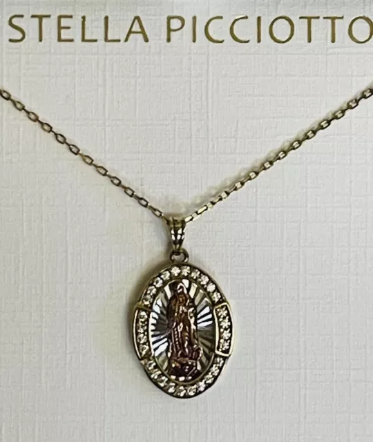 Stella picciotto verona virgin mary necklace 2025