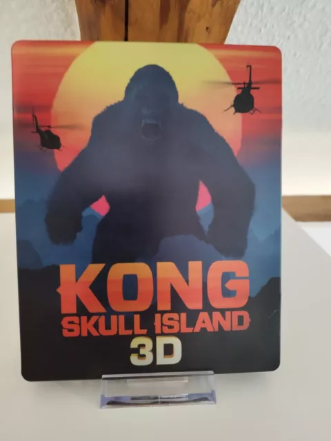 Kong: Skull Island 3D (Limited Steelbook Edition) (Blu-ray 3D + Blu-ray