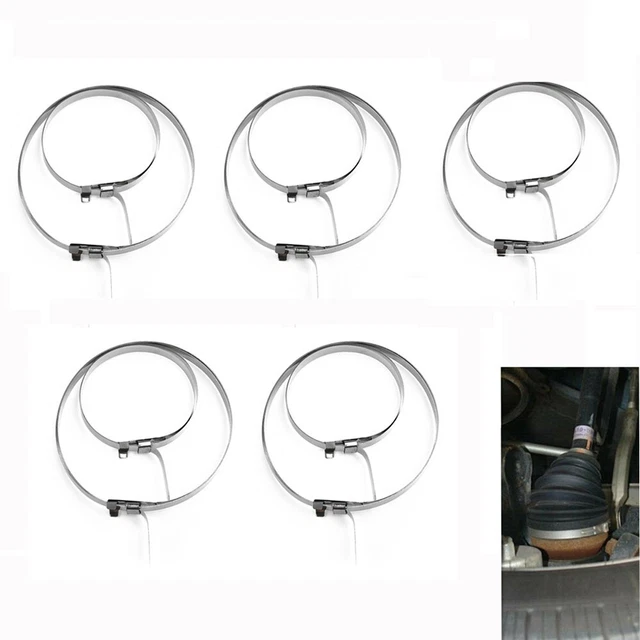 CV Boot Clips Gelenk Crimp-Klemme Innen Zubehör Für Auto Set Stahlachse