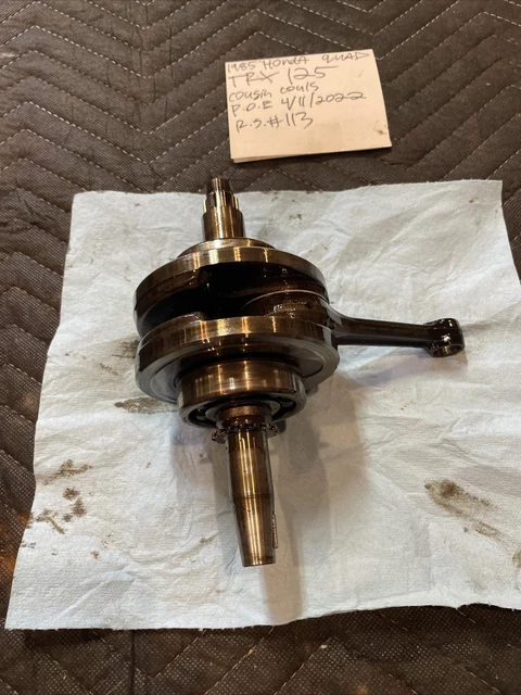 1985 Honda TRX 125 four tracks crankshaft crank