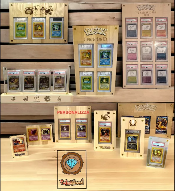 Pokemon carte espositore teca - Collezionismo In vendita a Mantova