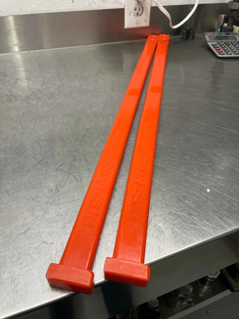 Simmons Flexi Ski Loop Pair Orange New Fits All Generations 1,2,3