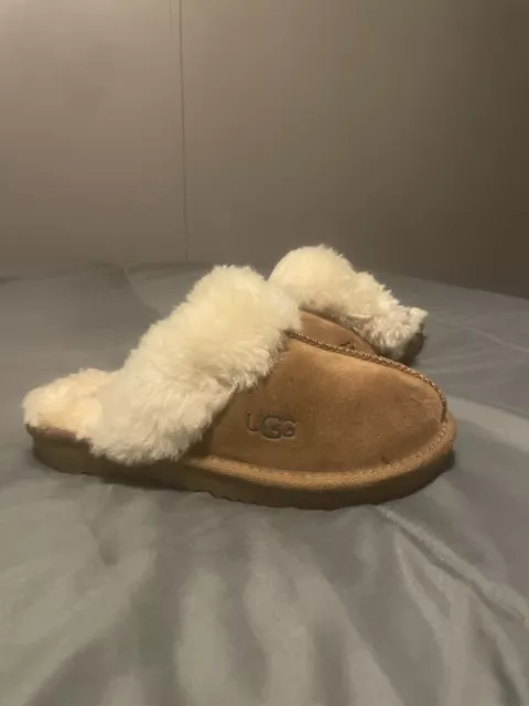 Ugg Unisex Kids Cozy Slip-on Slippers Youth Size 1